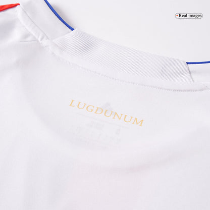 Olympique Lyonnais Mens Home Soccer Jersey 2025/26 White