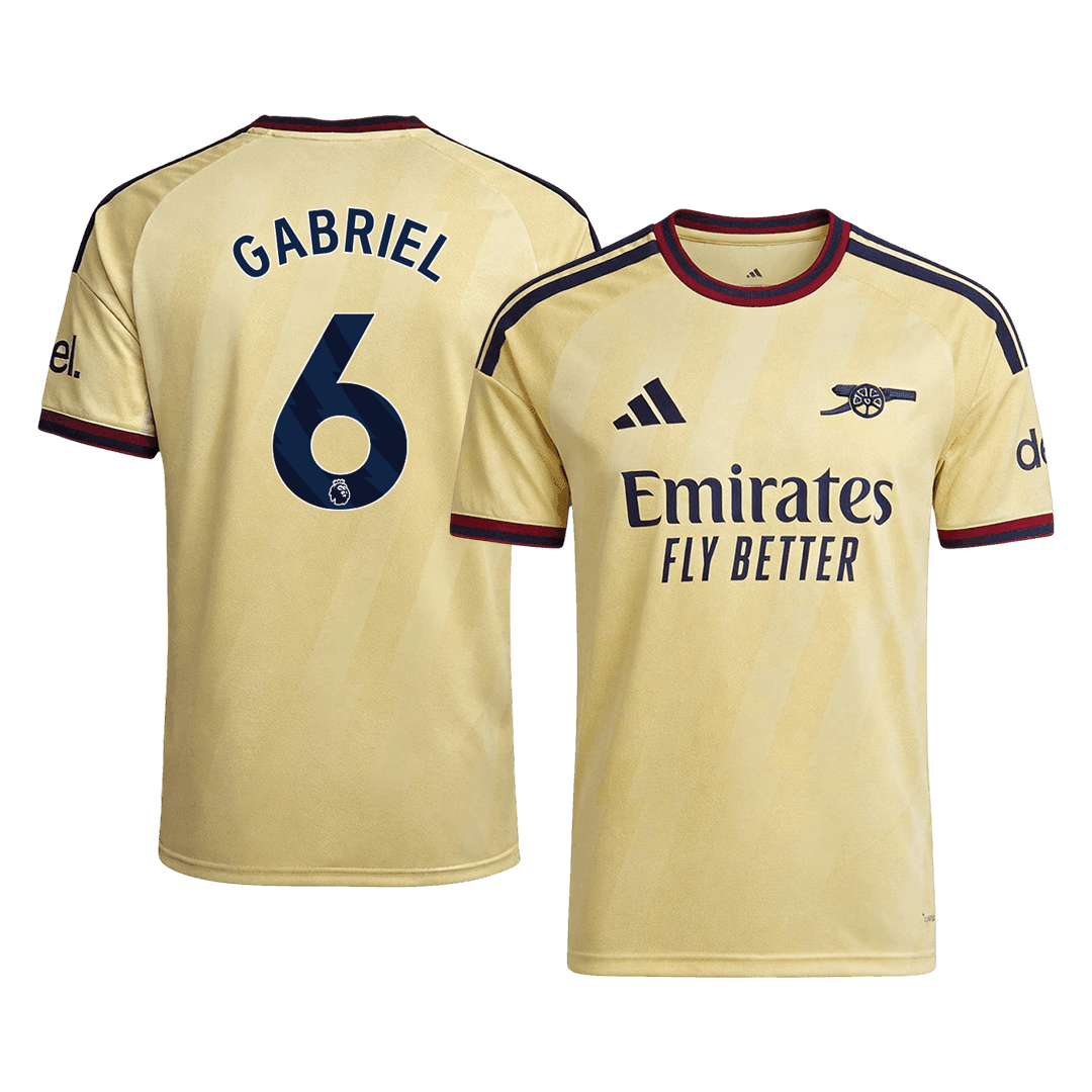 Arsenal Third Away Soccer Jersey 2026/27 – GABRIEL #6