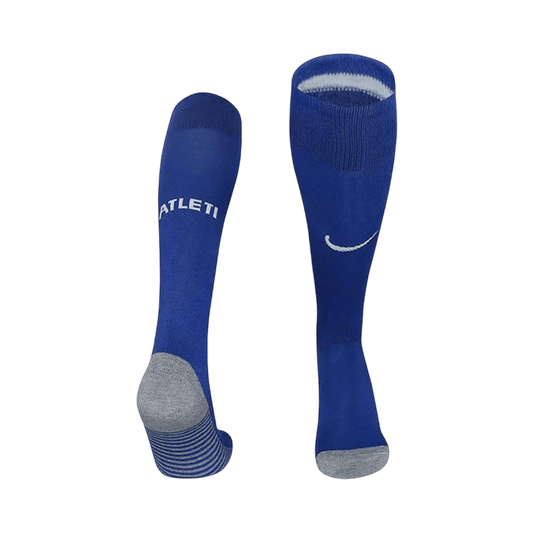 Atletico Madrid Kids Home Soccer Socks 2025/26 Blue [PREMIUM]