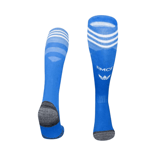 Real Madrid Kids Third Away Soccer Socks 2025/26 Blue [PREMIUM]