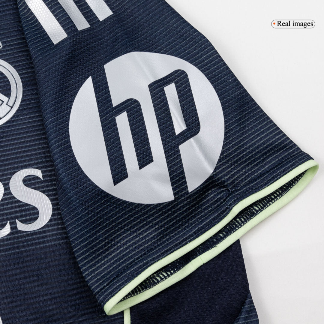 Real Madrid Mens Away Soccer Jersey 2025/26 Navy - Player Version [PREMIUM]