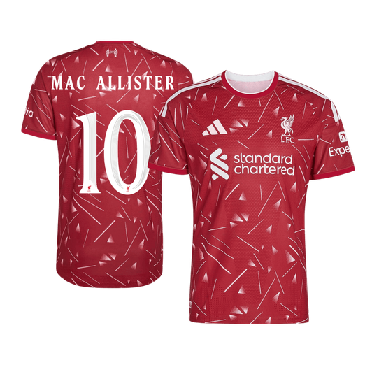 Liverpool Home Soccer Jersey 2026/27 – MAC ALLISTER #10 – UCL (Player Version)