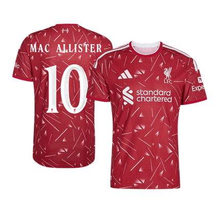 Liverpool Home Soccer Jersey 2026/27 – MAC ALLISTER #10 – UCL (Player Version)