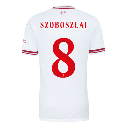 Liverpool Away Soccer Jersey 2026/27 – SZOBOSZLAI #8 – UCL (Player Version)