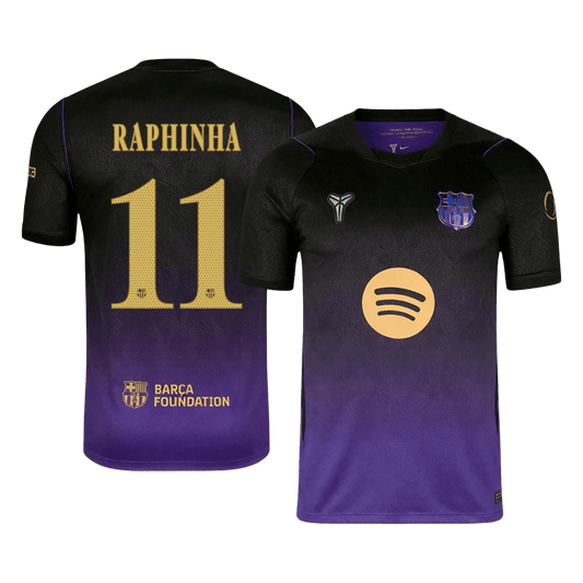 Barcelona Away Soccer Jersey 2026/27 – RAPHINHA #11 – UCL
