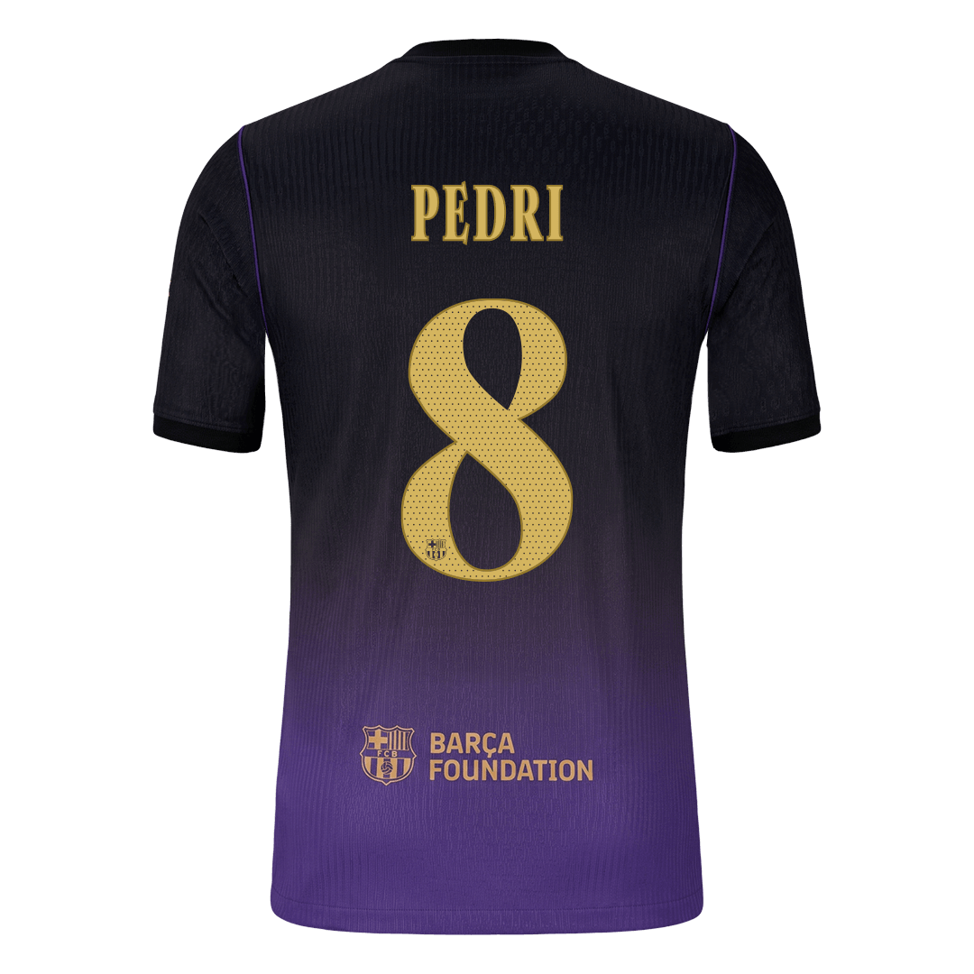 Barcelona Away Soccer Jersey 2026/27 – PEDRI #8 – UCL (Player Version)