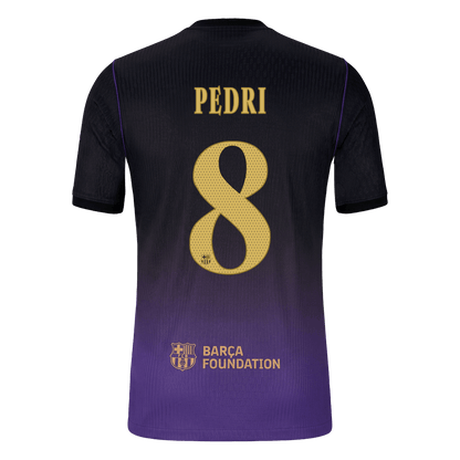 Barcelona Away Soccer Jersey 2026/27 – PEDRI #8 – UCL (Player Version)