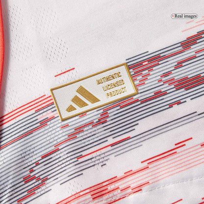 MÜLLER #25 Bayern Munich Mens Away Soccer Jersey 2025/26 White - Player Version