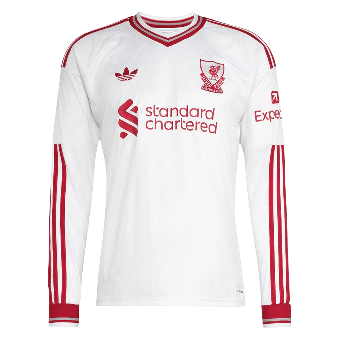 Liverpool Away Long Sleeve Soccer Jersey 2026/27