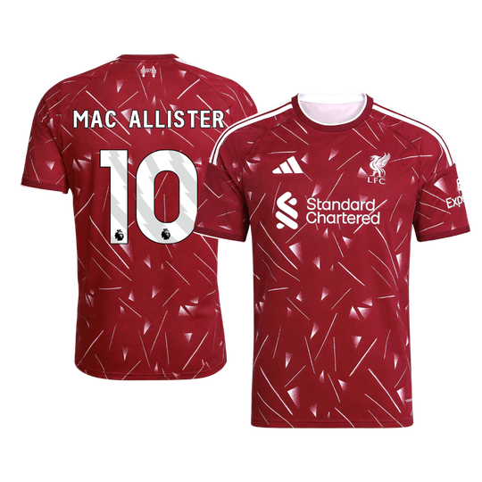 Liverpool Home Soccer Jersey 2026/27 – MAC ALLISTER #10