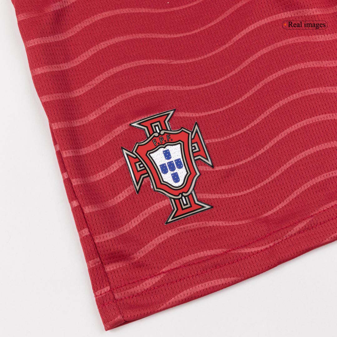 Portugal Kids Home Soccer Kit World Cup 2026 Red [PREMIUM]