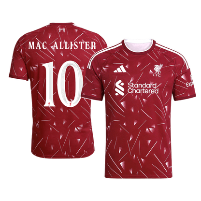 Liverpool Home Soccer Jersey 2026/27 – MAC ALLISTER #10 – UCL