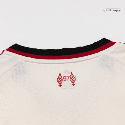 Liverpool Mens Away Soccer Full Set 2025/26 White