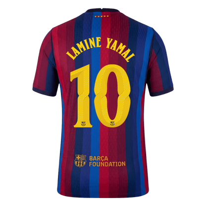 Barcelona Home Soccer Jersey 2026/27 – LAMINE YAMAL #10 – UCL (Player Version)