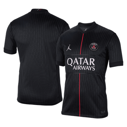 PSG Mens Fourth Away Soccer Kit 2025/26 Black