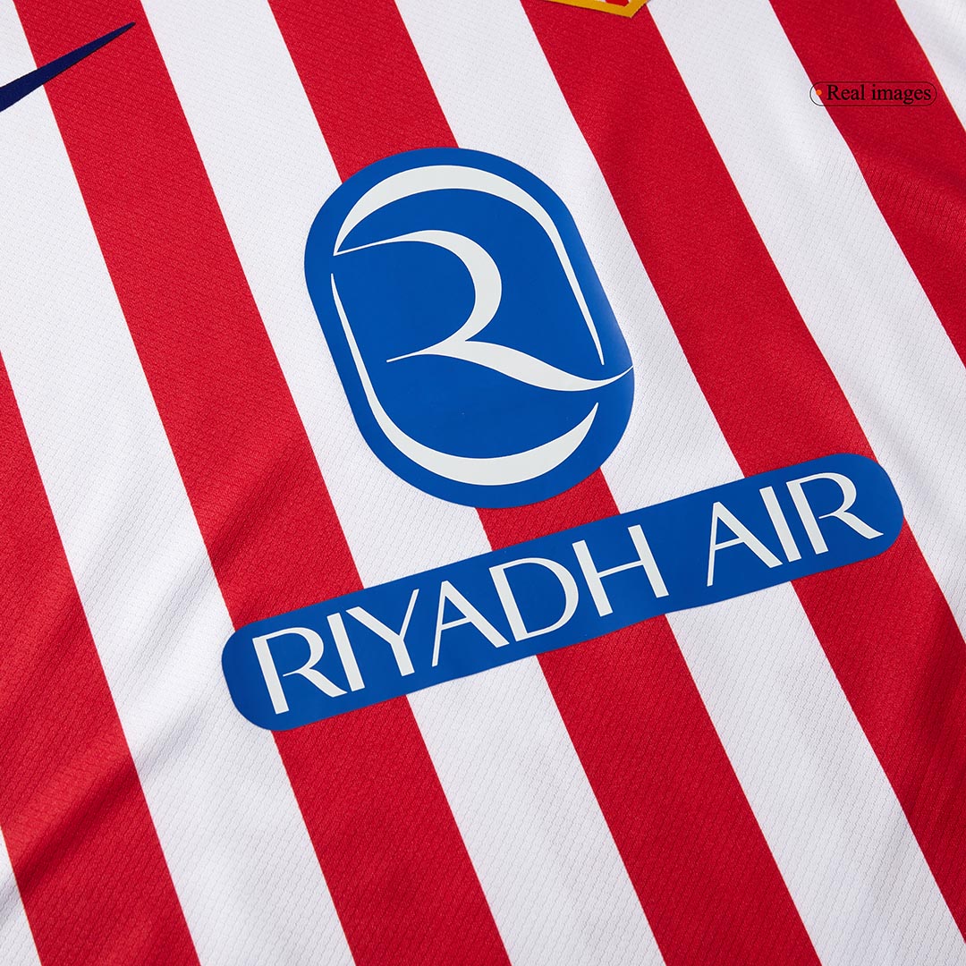 Atletico Madrid Mens Home Soccer Jersey 2025/26 Red&White