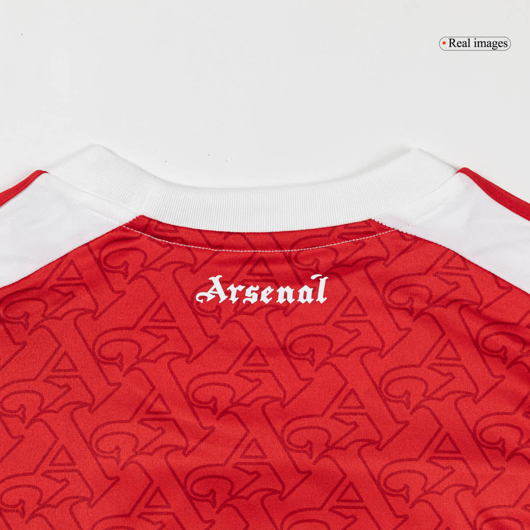 RICE #41 Arsenal Mens Home Soccer Jersey 2025/26 Red [PREMIUM]