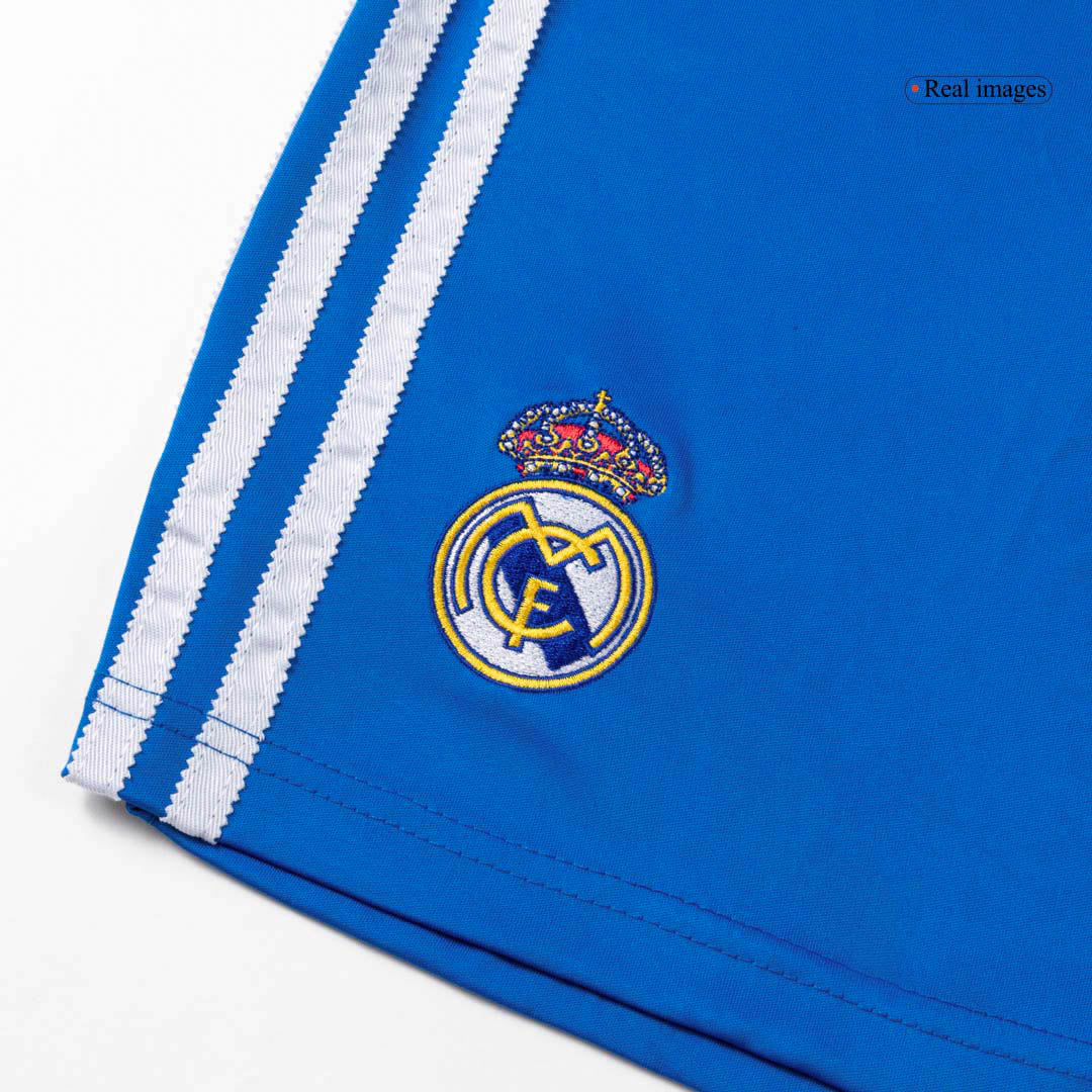 Real Madrid Mens Third Away Soccer Shorts 2025/26 Blue