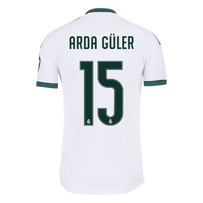 Real Madrid Home Soccer Jersey 2026/27 – ARDA GÜLER #15 (Player Version)
