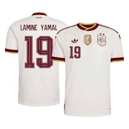 [Champion Edition] Spain Away Soccer Jersey World Cup 2026 – LAMINE YAMAL #19 (Player Version)