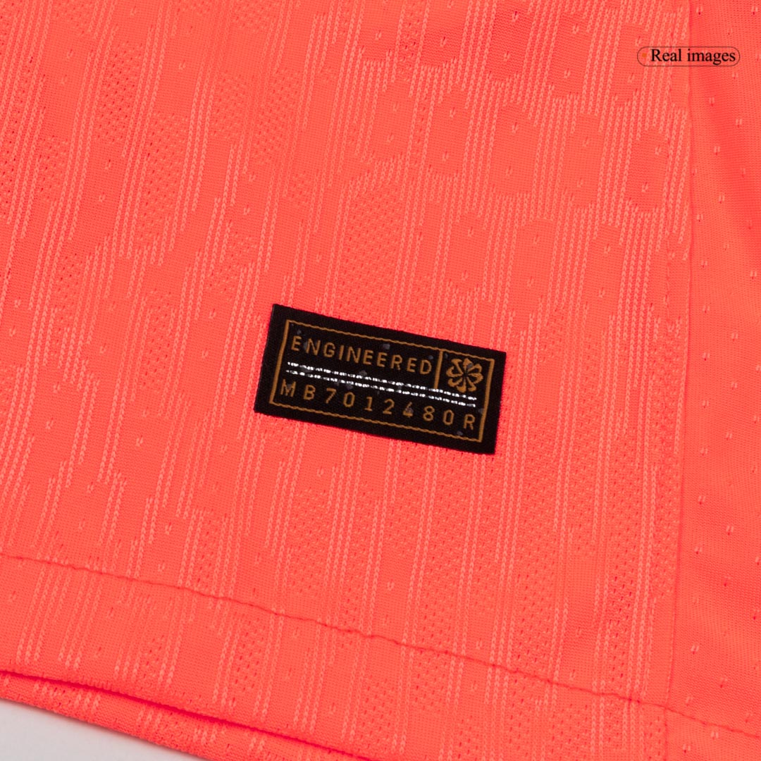 LAMINE YAMAL #10 Barcelona Mens Third Away Soccer Jersey UCL 2025/26 Orange - Player Version