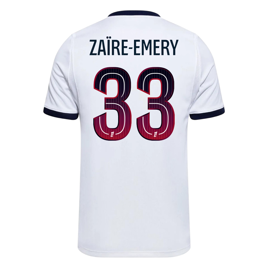 PSG Away Soccer Jersey 2026/27 – ZAÏRE-EMERY #33