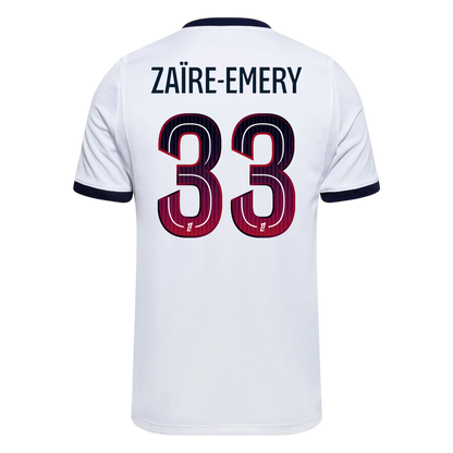 PSG Away Soccer Jersey 2026/27 – ZAÏRE-EMERY #33