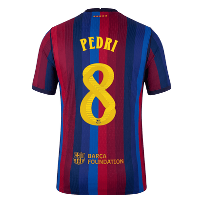 Barcelona Home Soccer Jersey 2026/27 – PEDRI #8 – UCL (Player Version)