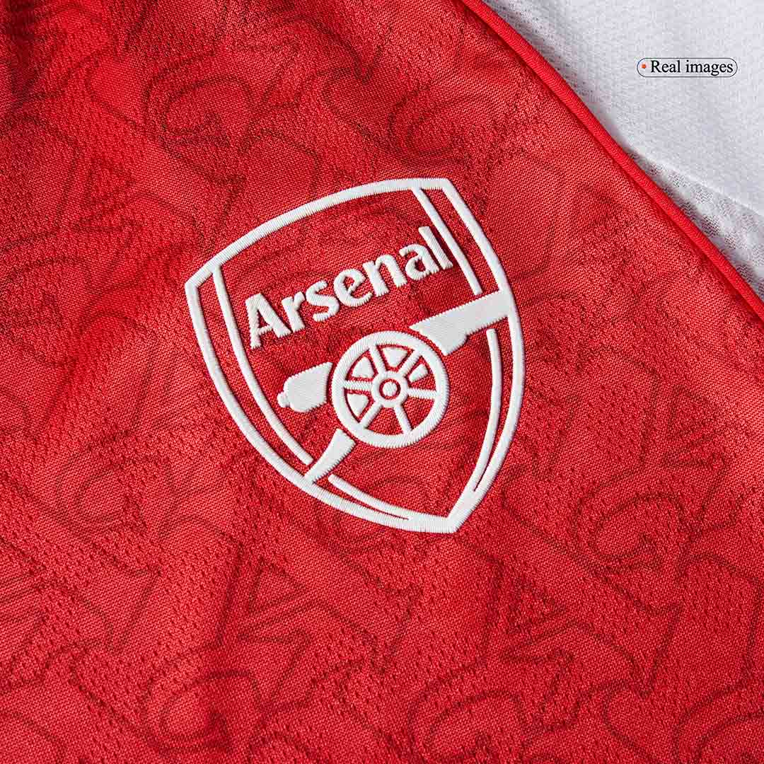 ØDEGAARD #8 Arsenal Mens Home Soccer Jersey 2025/26 Red - Player Version
