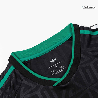 Mexico Mens Long Sleeve Soccer Jersey World Cup 2026 Black