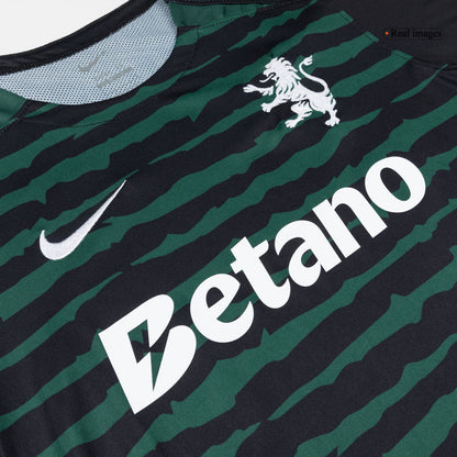 Sporting CP Mens Soccer Jersey 2025/26 Green&Black