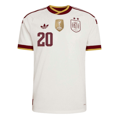 [Champion Edition] Spain Away Soccer Jersey World Cup 2026 – PEDRI #20 (Player Version)