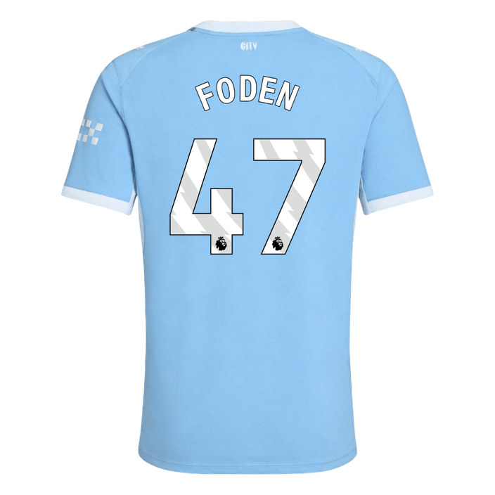 Manchester City Home Soccer Jersey 2026/27 – FODEN #47 (Player Version)