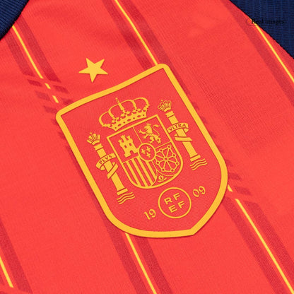 Spain Kids Home Soccer Kit World Cup 2026 Red [PREMIUM]