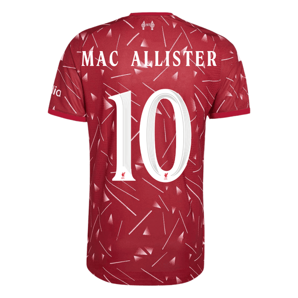 Liverpool Home Soccer Jersey 2026/27 – MAC ALLISTER #10 – UCL (Player Version)