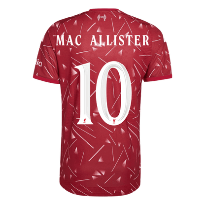 Liverpool Home Soccer Jersey 2026/27 – MAC ALLISTER #10 – UCL (Player Version)