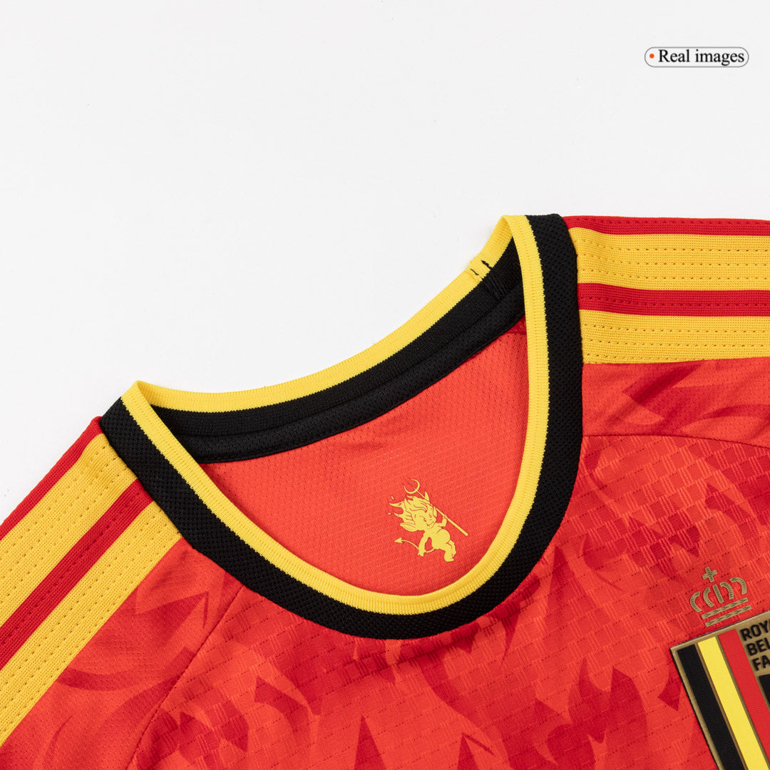 LUKAKU #9 Belgium Mens Home Soccer Jersey World Cup 2026 Red - Player Version
