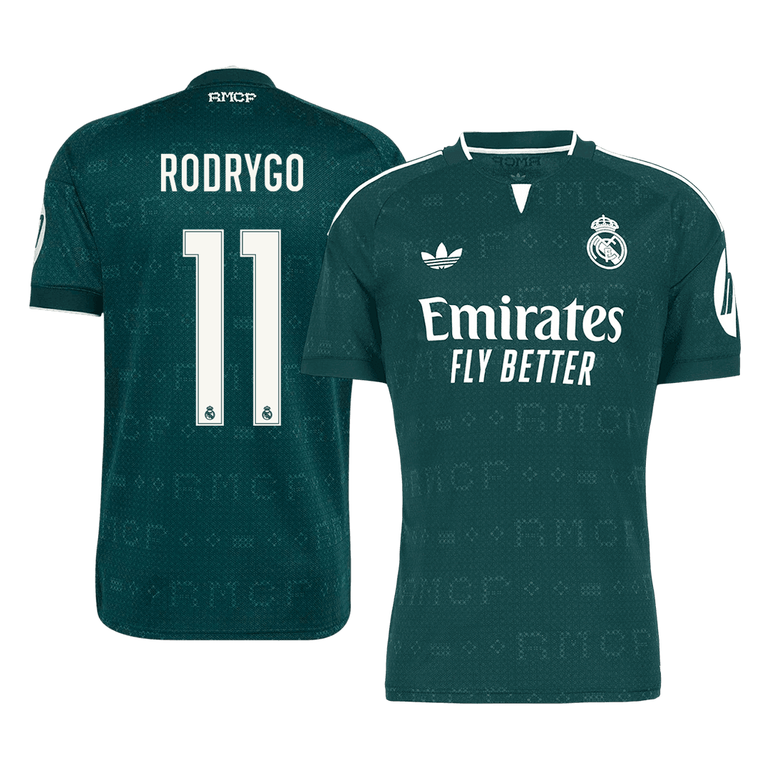 Real Madrid Away Soccer Jersey 2026/27 – RODRYGO #11