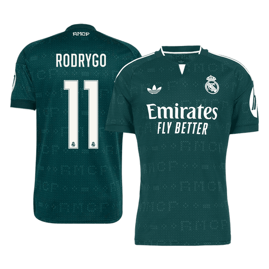 Real Madrid Away Soccer Jersey 2026/27 – RODRYGO #11