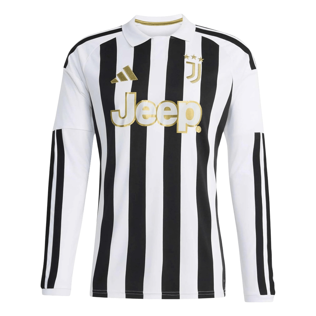 Juventus Home Long Sleeve Soccer Jersey 2026/27