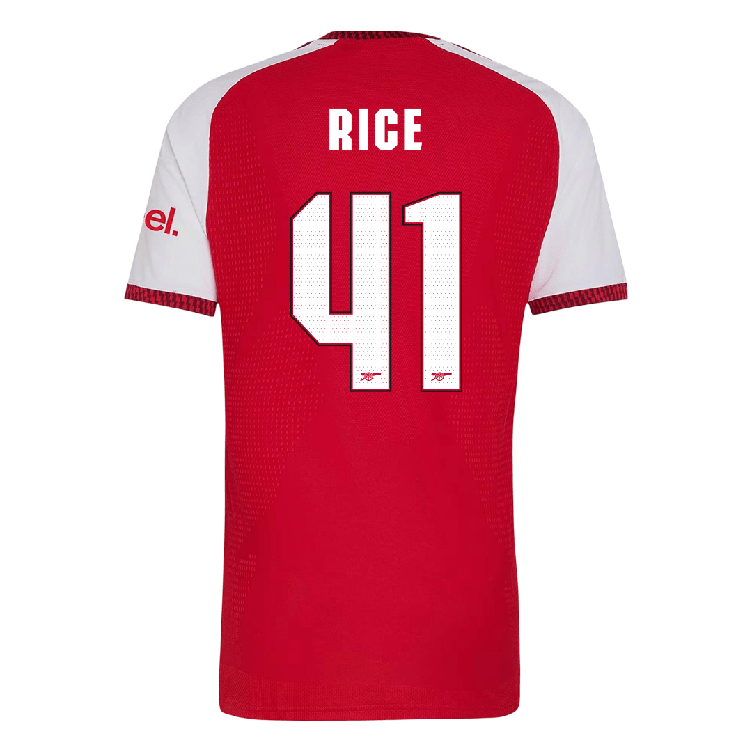 Arsenal Home Soccer Jersey 2026/27 – RICE #41 – UCL (Player Version)
