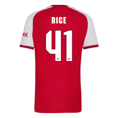 Arsenal Home Soccer Jersey 2026/27 – RICE #41 – UCL (Player Version)