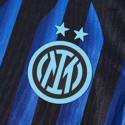 LAUTARO #10 Inter Milan Mens Home Soccer Jersey 2025/26 Blue&Black - Player Version