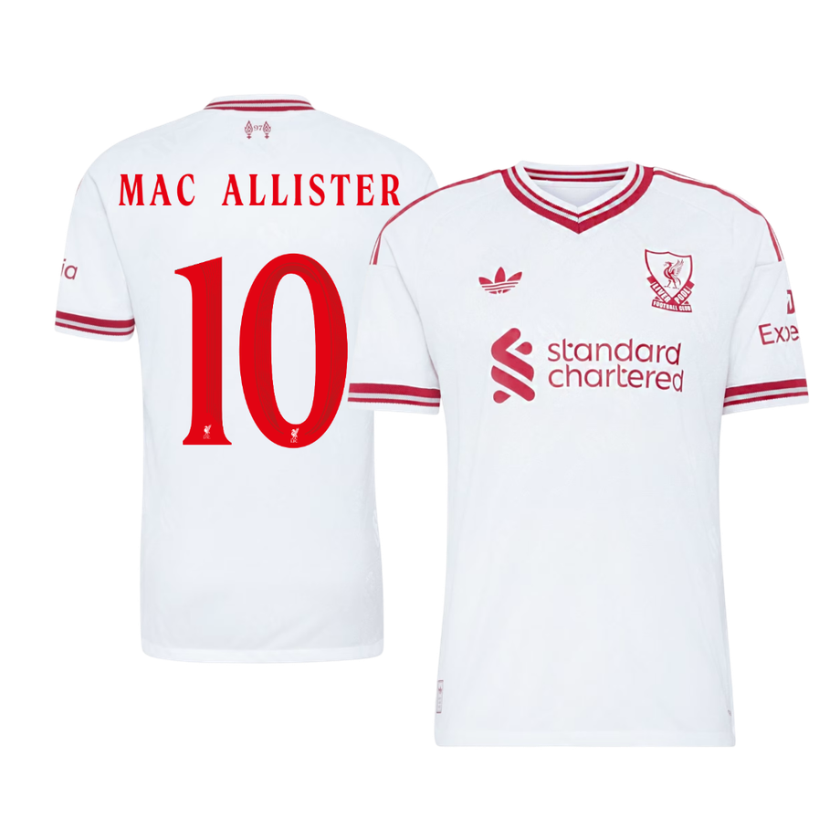 Liverpool Away Soccer Jersey 2026/27 – MAC ALLISTER #10 – UCL (Player Version)