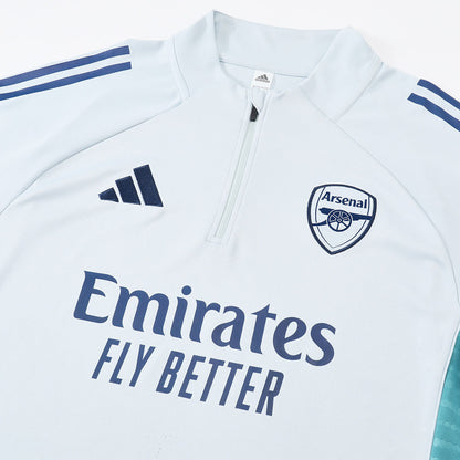 Arsenal Mens Training Tracksuit Kit 2025/26 White