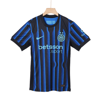 LAUTARO #10 Inter Milan Mens Home Soccer Jersey 2025/26 Blue&Black - Player Version
