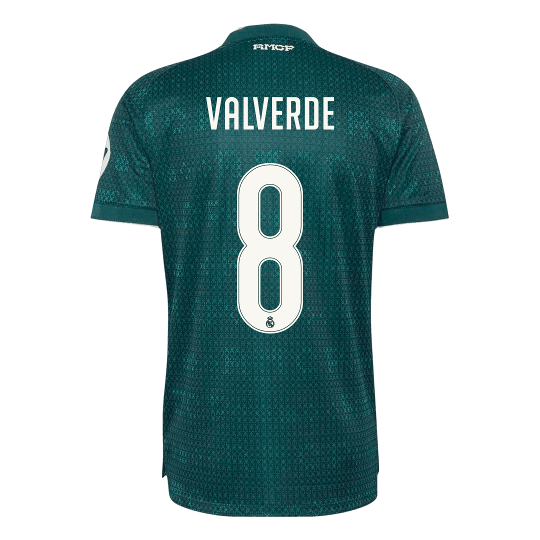 Real Madrid Away Soccer Jersey 2026/27 – VALVERDE #8 (Player Version)