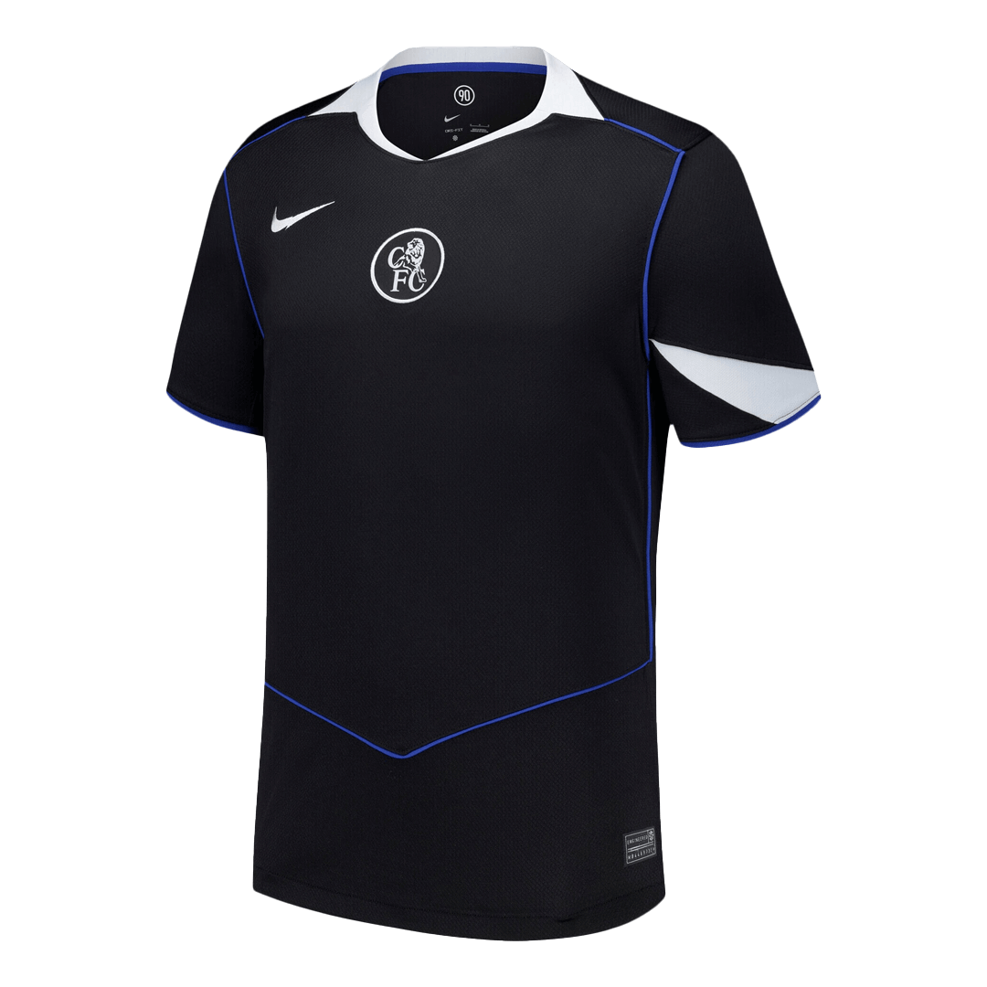 Chelsea Mens Third Away Soccer Jersey 2025/26 Black