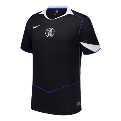 Chelsea Mens Third Away Soccer Full Set 2025/26 Black