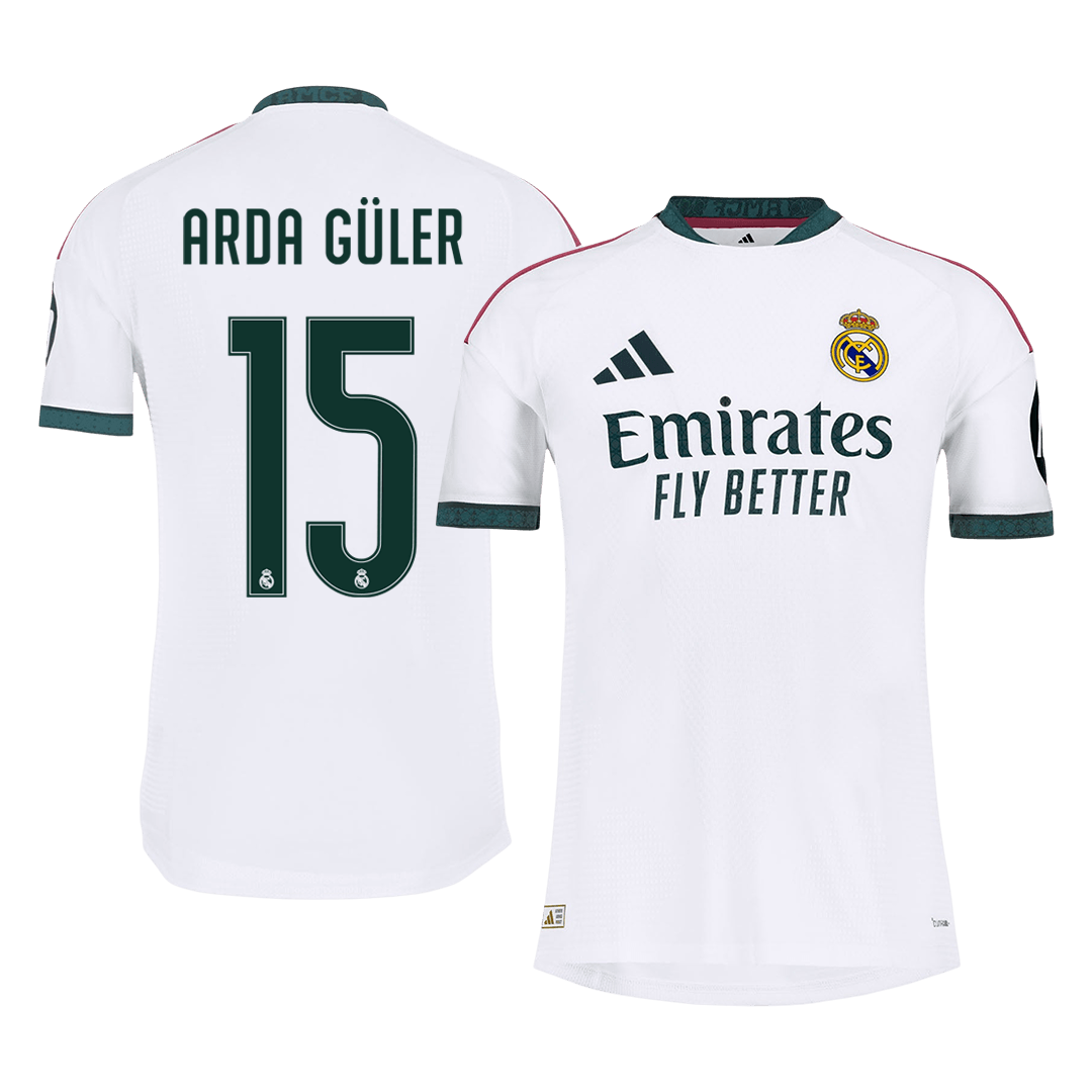 Real Madrid Home Soccer Jersey 2026/27 – ARDA GÜLER #15 (Player Version)